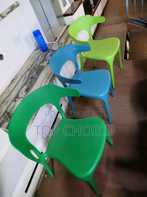 Modern Plastic Armchairs | Durable Stylish Dining Chairs - 1