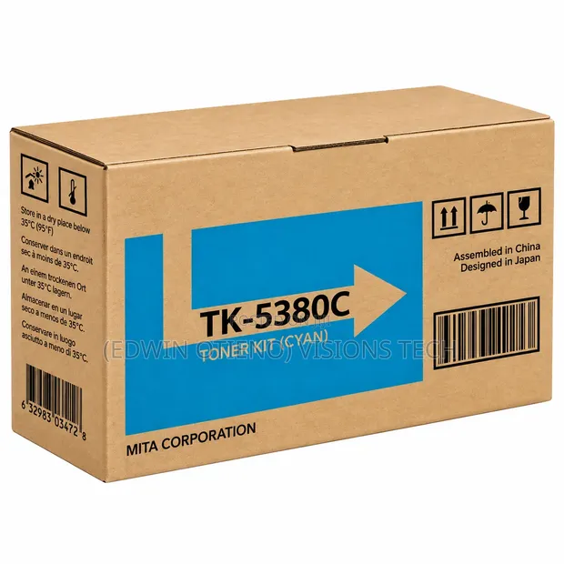 Tona ya Premium Cyan Kyocera Ecosys MA4000cix - 1