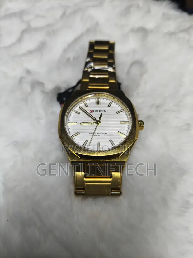 Curren Gold Quartz Watch - 1