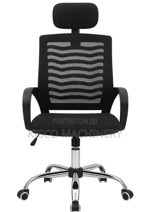 Brand New Secretarial Office Chair with Headrest