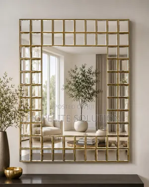 Luxury Decorative Mirror (80x60cm, Gold)