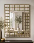 Luxury Decorative Mirror (80x60cm, Gold) - 1