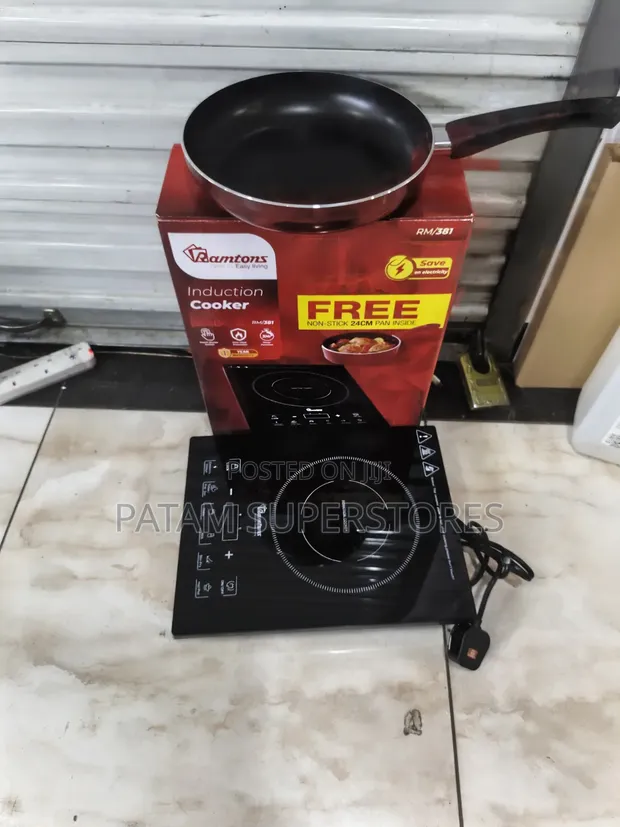 Ramtons Induction Cooker - Mpya Kabisa - 1