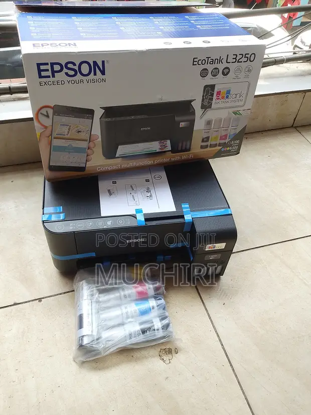 Epson L3250 Printer ya Rangi ya Ink Tank - 1
