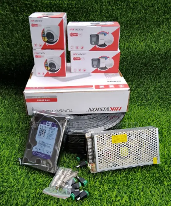 Hikvision 4CH CCTV Kit - 1080P Full HD Night Vision - 1