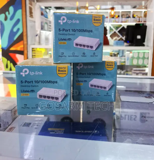 TP-Link LS1005 Switch ya Ethernet ya Port 5 - 1