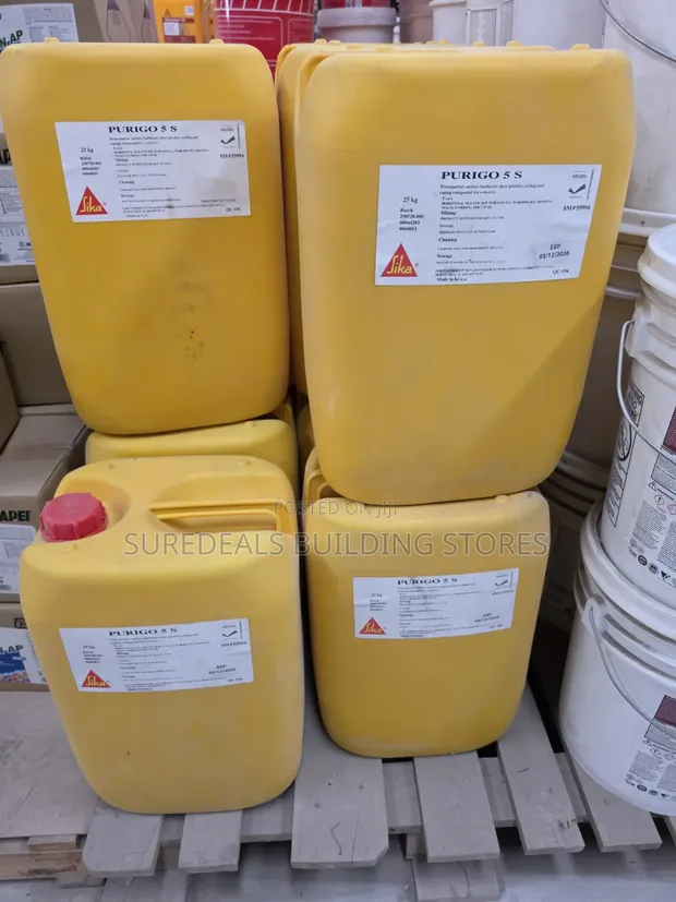 Sika Purigo 5 S (25L) - Kiimarishaji Sakafu na Kipunguza Vumbi - 1