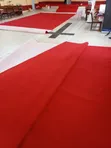 Anti-Slip 4mm Delta Red Carpet for Church Sanctuary - 1
