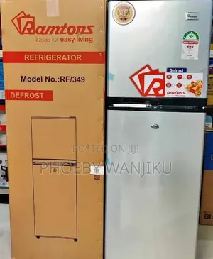 Ramtons 138L Double Door Fridge