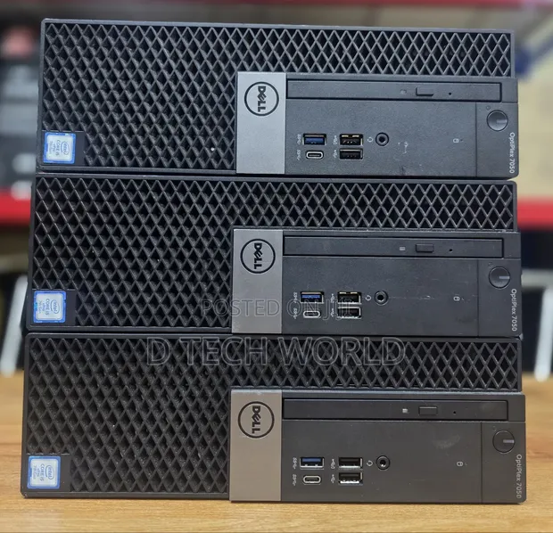 Dell OptiPlex 7050 SFF Desktop - Intel Core i5, 8GB RAM, 256GB SSD - 1
