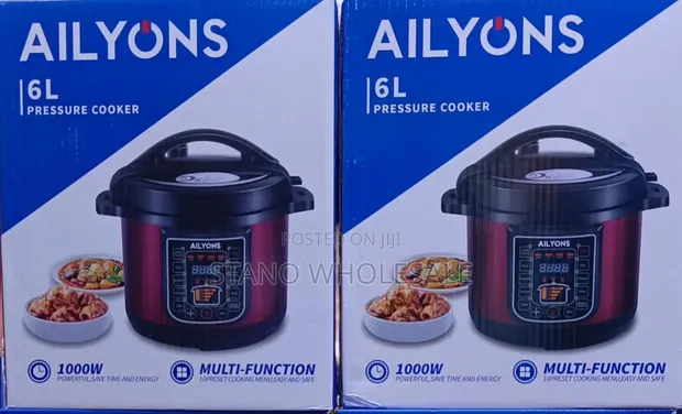Ailyons 6L Pressure Cooker ya Umeme - 1