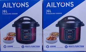Ailyons 6L Pressure Cooker ya Umeme