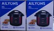 Ailyons 6L Pressure Cooker ya Umeme - 2