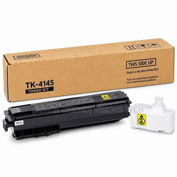 Kyocera TK-4145 Toner Nyeusi ya Muda Mrefu - 1