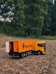 Lori la Premium Diecast Scania S730 na Kontena la Hapag-Lloyd - 2