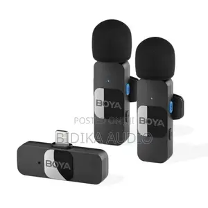 Boya BY-V2 Dual Wireless Lavalier Microphone for iOS
