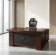 Kikao cha Ofisi cha Mahogany Advanced Executive 120cm - 1