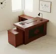 Kikao cha Ofisi cha Mahogany Advanced Executive 120cm - 2