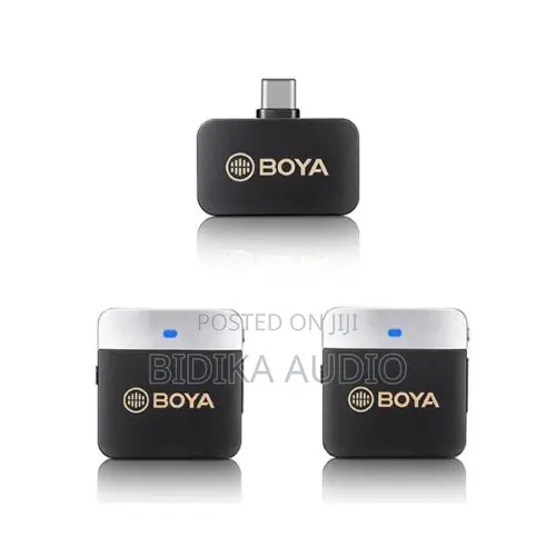 Boya BY-WM8 Pro-K2 mfumo wa kipaza sauti cha wireless wa chaneli mbili - 1