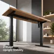 140cm Sit-Stand Office Desk - 2