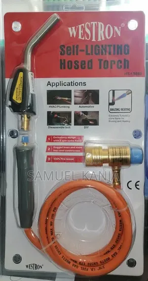 Brazing Torch Mpya na Hose