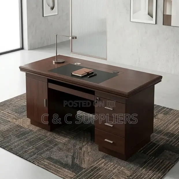 Executive Mahogany Desk - 1.2m - 1