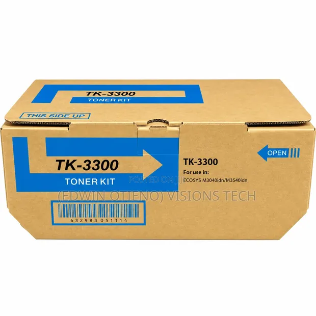 Kyocera ECOSYS MA4500ix Black Toner - TK3300 - 1