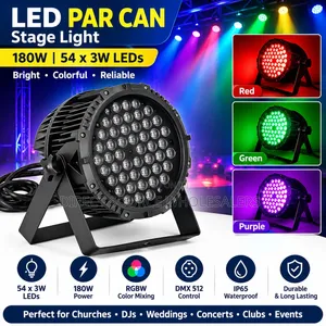 180W RGBW LED Par Stage Light DMX512