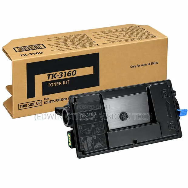 Kyocera TK-3160 Toner Cartridge (Black) - 1