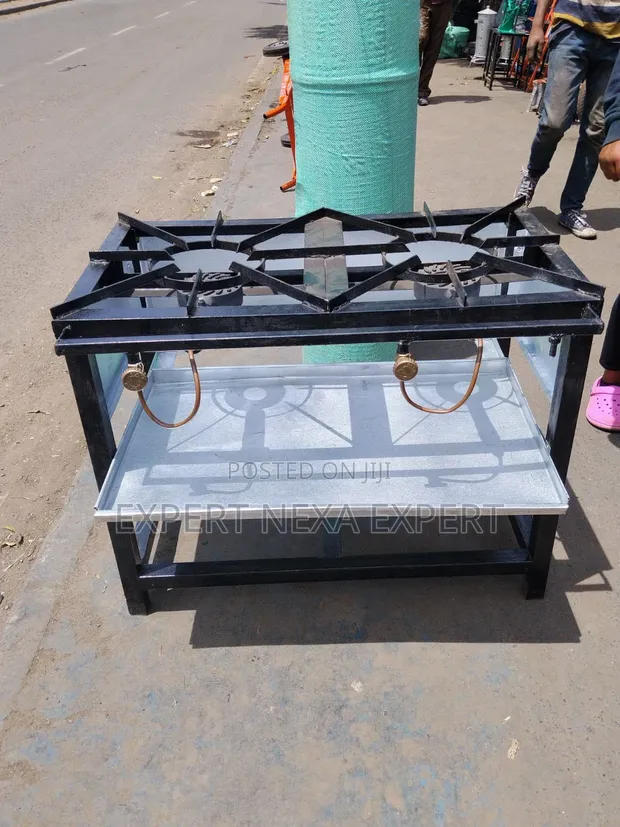 Cooker ya Biashara ya Burner 2 - 1