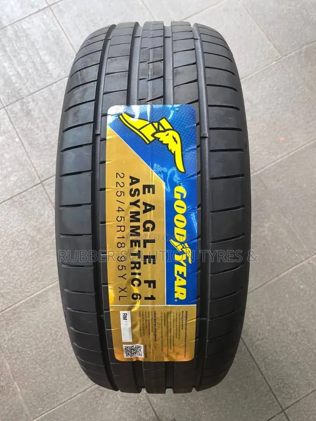 225/45 R18 Goodyear Eagle F1 Asymmetric 6 Tyres (95Y XL) - 1