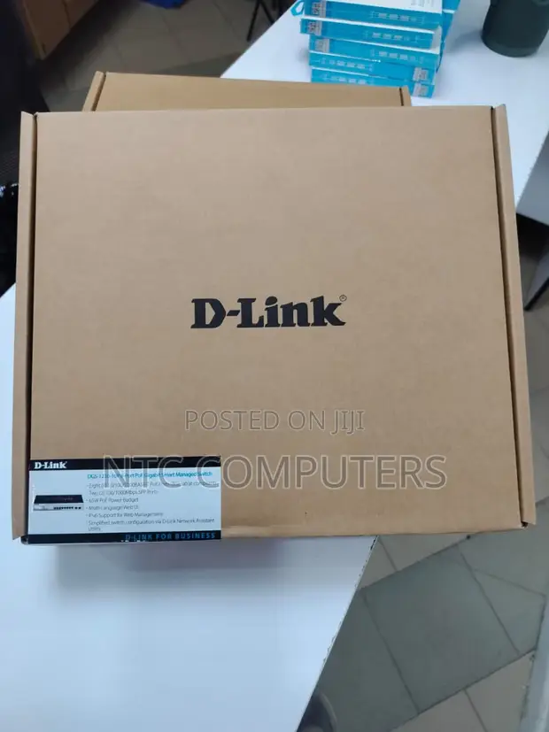 D-Link DGS-1210-10P 10-Port Gigabit Smart Managed PoE Switch - 1