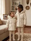 Girls Fleece Lined Winter Coats (Ages 2-5) - 3