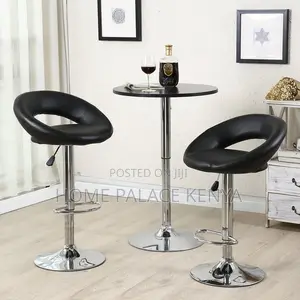 Upholstered Leather Bar Stool for Kitchen & Restaurant