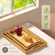 3-in-1 Bamboo Serving Trays - 3