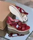 Dune Platform Wedges - Tan Leather, Sizes 37-42 - 1