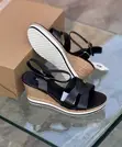 Dune Platform Wedges - Tan Leather, Sizes 37-42 - 3