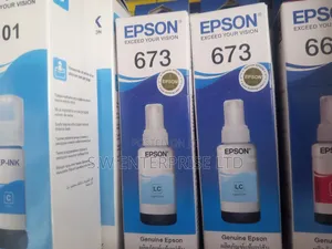 Epson 673 Light Cyan Ink Bottle Halisi 70ml