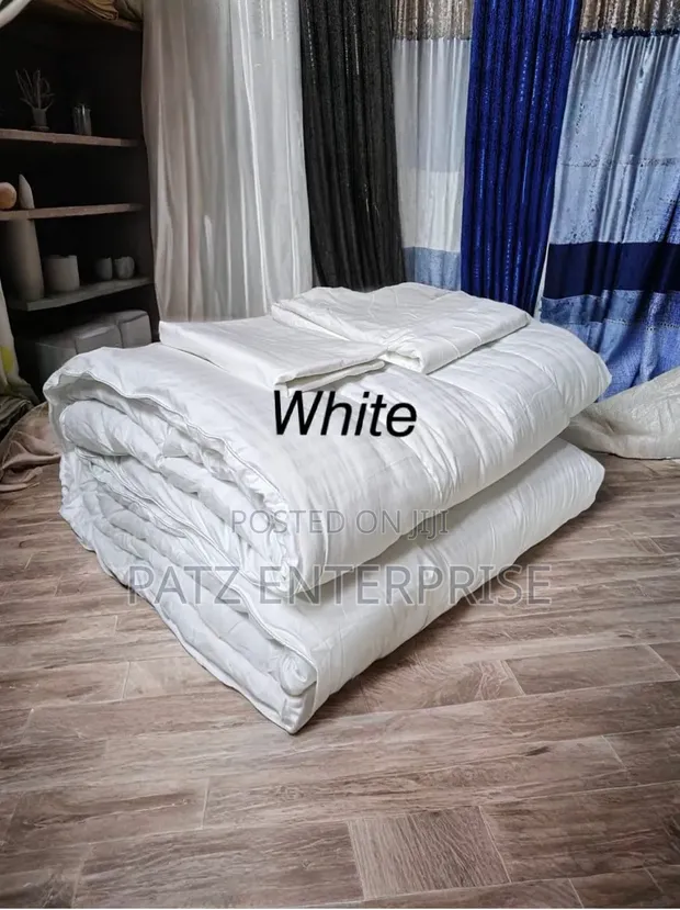 Seti ya Duvet yenye Mikanda ya Milia - 1