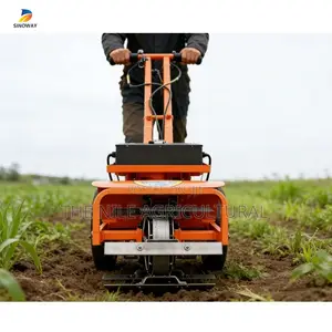 48V Electric Garden Tiller Weeder, Handle Inayoweza Kurekebishwa kwa Kasi 5