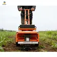 48V Electric Garden Tiller Weeder, Handle Inayoweza Kurekebishwa kwa Kasi 5 - 1