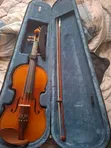 Maple Leaf Violin with Chin Rest and Case - 2
