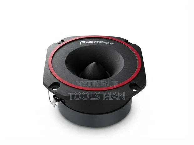 Pioneer Car Audio Tweeter Speaker with Red Accent - 1