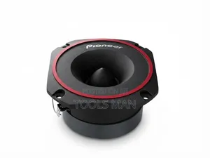 Pioneer Car Audio Tweeter Speaker with Red Accent