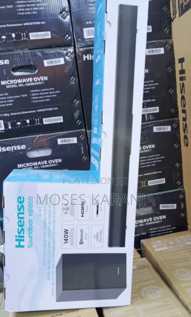 Hisense HS1800 Bluetooth Soundbar with Wireless Subwoofer - 1