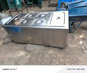 Top Table Food Warmer - Chuma cha Kutupwa