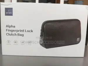 WiWU Alpha Fingerprint Lock Clutch Bag