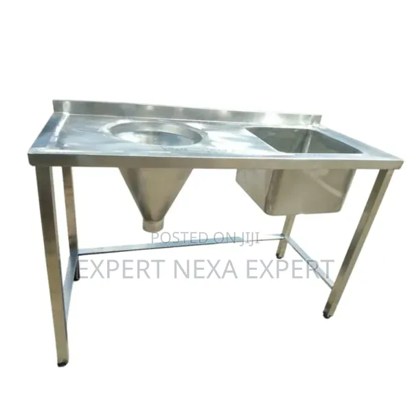 Commercial Sluice Sink - Stainless Steel - 1