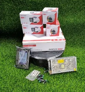 Mfumo wa Kamera za CCTV Hikvision 4-Channel 1080p HD