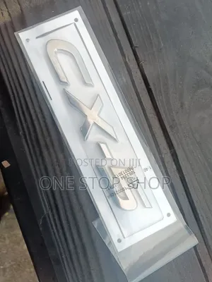 Mazda CX-5 Silver Chrome Rear Trunk Emblem Badge
